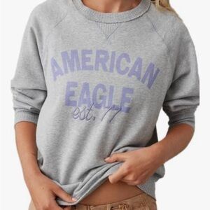 American Eagle Women’s Gray Sweatshirt